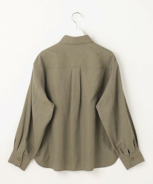 S size ONWARD(小さいサイズ) / エスサイズオンワード その他アウター | 【洗える】ドビーオックスストレッチシャツ アウター | 詳細11