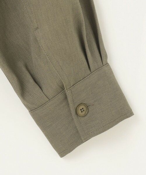 S size ONWARD(小さいサイズ) / エスサイズオンワード その他アウター | 【洗える】ドビーオックスストレッチシャツ アウター | 詳細12