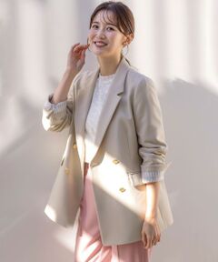 S size ONWARD(小さいサイズ) / エスサイズオンワード テーラードジャケット | 【洗える】褒めらレディテーラード ジャケット