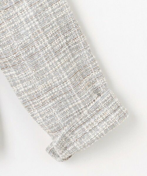 S size ONWARD(小さいサイズ) / エスサイズオンワード ノーカラージャケット | 【2SET】ウォッシャブルジャケット × ブラウス セット | 詳細14