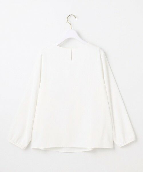 S size ONWARD(小さいサイズ) / エスサイズオンワード ノーカラージャケット | 【2SET】ウォッシャブルジャケット × ブラウス セット | 詳細20