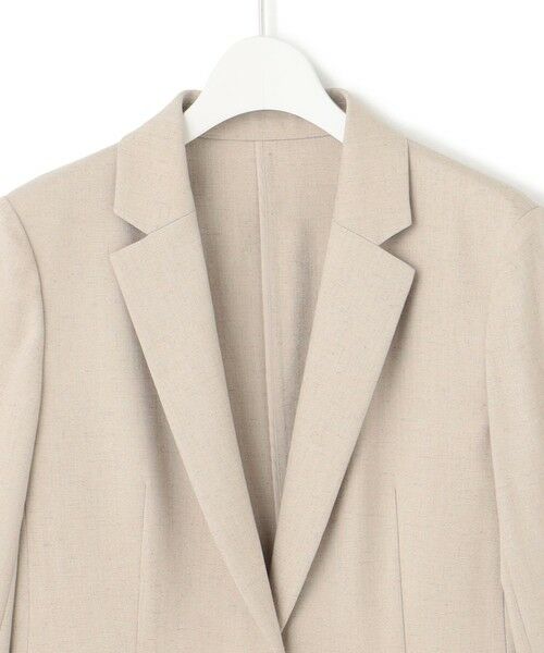 S size ONWARD(小さいサイズ) / エスサイズオンワード テーラードジャケット | 【セットアップ対応/防シワ性/洗える】アイアスマットストレッチ テーラード ジャケット | 詳細9