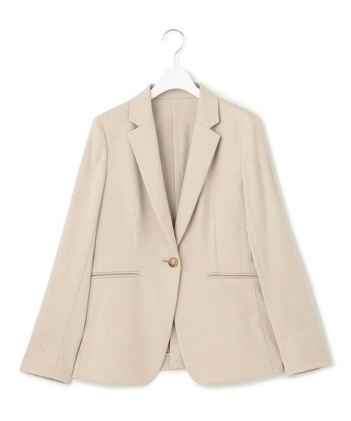 S size ONWARD(小さいサイズ) / エスサイズオンワード テーラードジャケット | 【セットアップ対応/防シワ性/洗える】アイアスマットストレッチ テーラード ジャケット | 詳細7