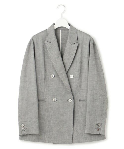 S size ONWARD(小さいサイズ) / エスサイズオンワード テーラードジャケット | 【セットアップ対応】スラブツイードストレッチ ジャケット | 詳細7