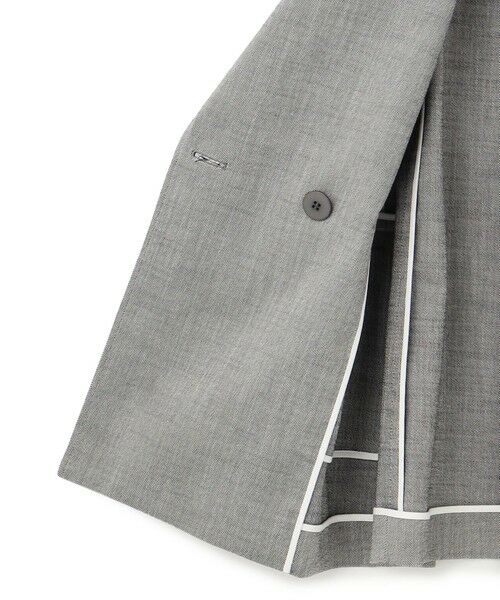 S size ONWARD(小さいサイズ) / エスサイズオンワード テーラードジャケット | 【セットアップ対応】スラブツイードストレッチ ジャケット | 詳細10