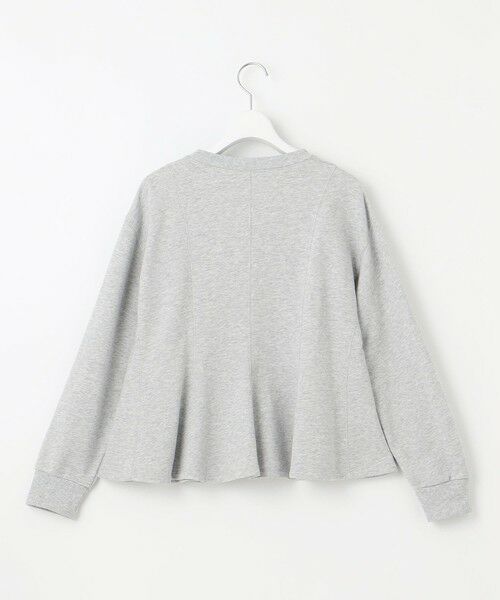 S size ONWARD(小さいサイズ) / エスサイズオンワード カットソー | 【SLOW/一部店舗限定】好評につき追加生産！ハイゲージテリー スウェット デザイン カットソー | 詳細6