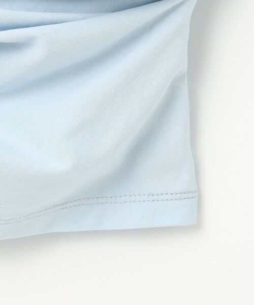 S size ONWARD(小さいサイズ) / エスサイズオンワード カットソー | 【SLOW/一部店舗限定】MVSコットン カシュクール 5分丈 Tシャツ | 詳細9