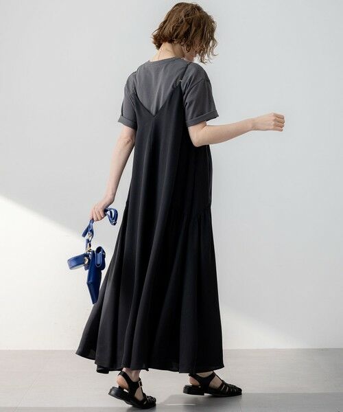 S size ONWARD(小さいサイズ) / エスサイズオンワード カットソー | 【SLOW/一部店舗限定】MVSコットン  ロゴTシャツ | 詳細13