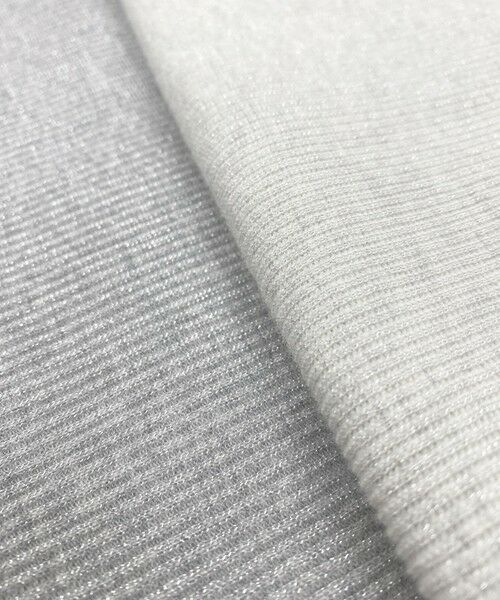 S size ONWARD(小さいサイズ) / エスサイズオンワード カットソー | 【SLOW/一部店舗限定】ラメリブジャージー ロングTシャツ | 詳細7