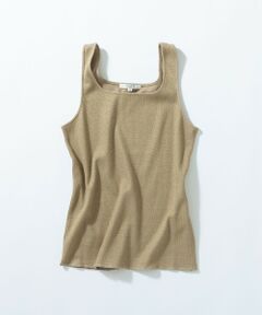 S size ONWARD(小さいサイズ) / エスサイズオンワード タンクトップ | 【SLOW/一部店舗限定】好評につき新色追加！ラメリブジャージー タンクトップ
