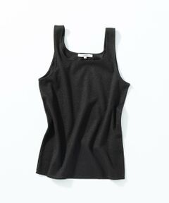 S size ONWARD(小さいサイズ) / エスサイズオンワード タンクトップ | 【SLOW/一部店舗限定】好評につき新色追加！ラメリブジャージー タンクトップ