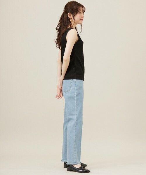 S size ONWARD(小さいサイズ) / エスサイズオンワード タンクトップ | 【洗える】チュールコンビラメ タンクトップ | 詳細14