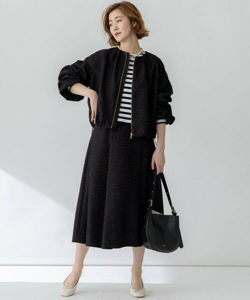 S size ONWARD(小さいサイズ) / エスサイズオンワード カットソー | 【CanCam４月号掲載/洗える】Armor-lux スムース バックボタン ボーダー カットソー | 詳細3