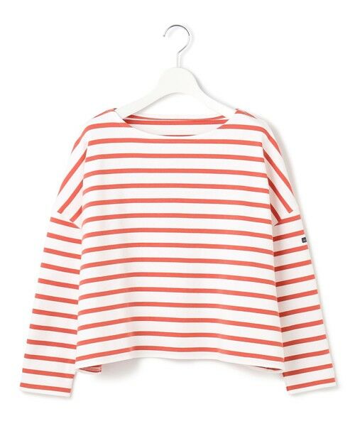 S size ONWARD(小さいサイズ) / エスサイズオンワード カットソー | 【洗える】Armor-lux スムース クロップド  ボーダー カットソー | 詳細8