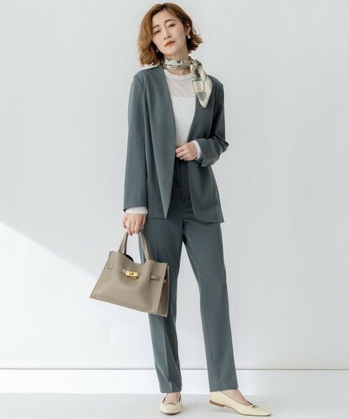 S size ONWARD(小さいサイズ) / エスサイズオンワード カットソー | 【Oggi5月号掲載/洗える】シアー レイヤード TEE | 詳細12