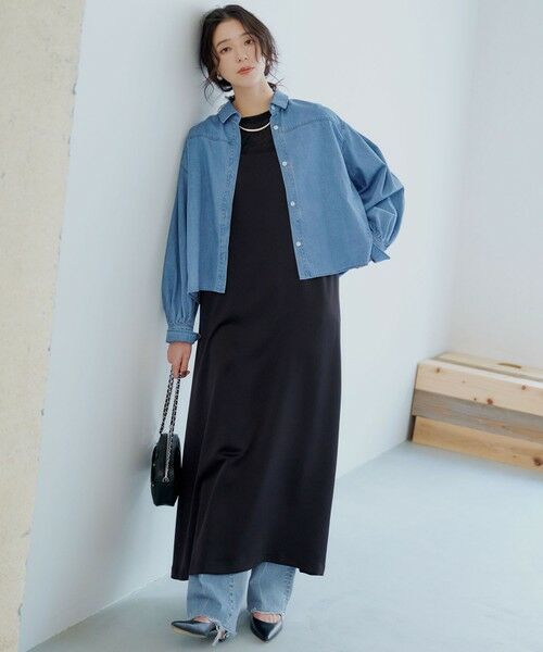 S size ONWARD(小さいサイズ) / エスサイズオンワード カットソー | 【Oggi5月号掲載/洗える】シアー レイヤード TEE | 詳細17