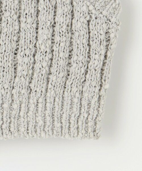 S size ONWARD(小さいサイズ) / エスサイズオンワード ベスト | 【SLOW/一部店舗限定】リボンヤーン ニット ビスチェ | 詳細6