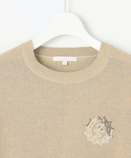S size ONWARD(小さいサイズ) / エスサイズオンワード ニット・セーター | 【カタログ掲載・洗える】エンブレム ニット | 詳細6