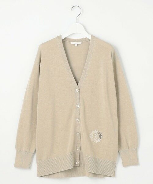 S size ONWARD(小さいサイズ) / エスサイズオンワード カーディガン・ボレロ | 【カタログ掲載・洗える】エンブレムニット カーディガン | 詳細3