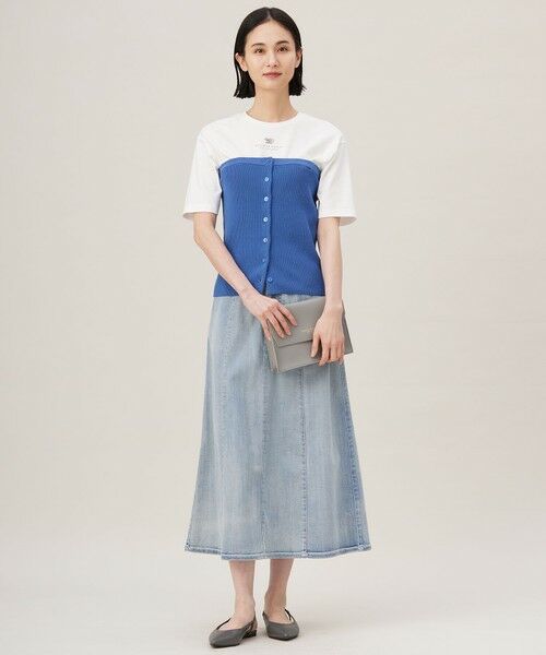 S size ONWARD(小さいサイズ) / エスサイズオンワード その他トップス | 【洗える】ドライコットンハイゲージニット ビスチェ | 詳細5