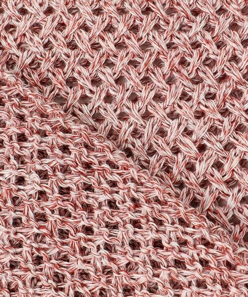 S size ONWARD(小さいサイズ) / エスサイズオンワード ニット・セーター | 【洗える】カラーミックスメッシュリネン ニット | 詳細9