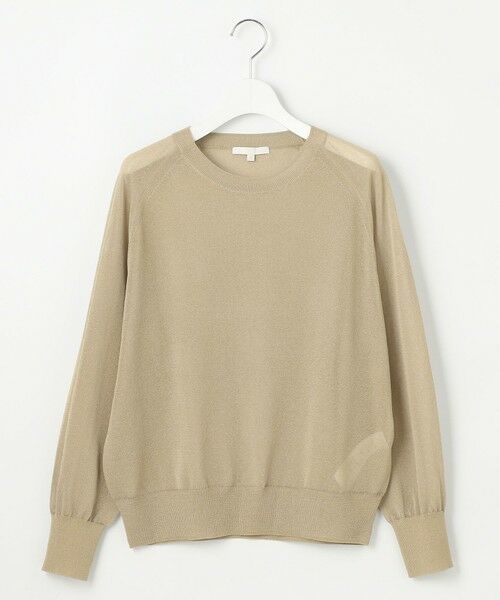 S size ONWARD(小さいサイズ) / エスサイズオンワード ニット・セーター | 【洗える】シアーアセテート ニット | 詳細6