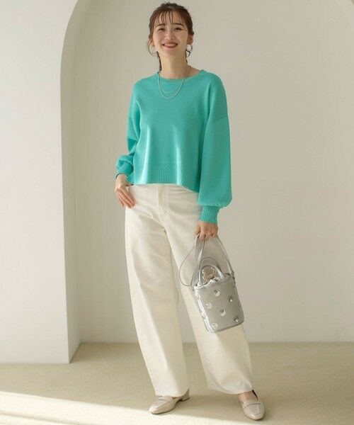 S size ONWARD(小さいサイズ) / エスサイズオンワード ニット・セーター | 【花粉対策】ドルマン ニット | 詳細13