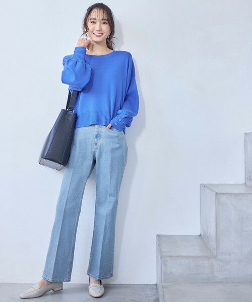 S size ONWARD(小さいサイズ) / エスサイズオンワード ニット・セーター | 【花粉対策】ドルマン ニット | 詳細27