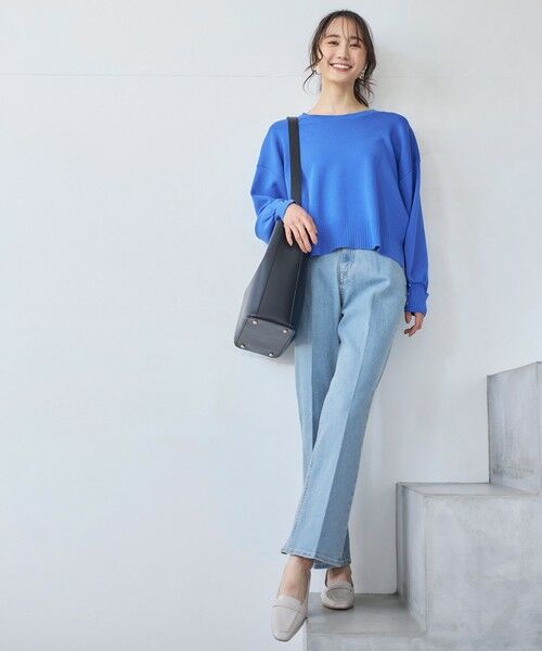 S size ONWARD(小さいサイズ) / エスサイズオンワード ニット・セーター | 【花粉対策】ドルマン ニット | 詳細26