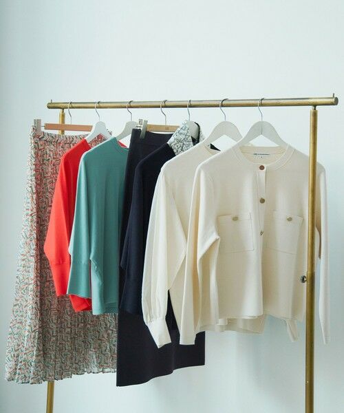 S size ONWARD(小さいサイズ) / エスサイズオンワード カーディガン・ボレロ | 【洗える】コンフォートストレッチ ニット カーディガン | 詳細4