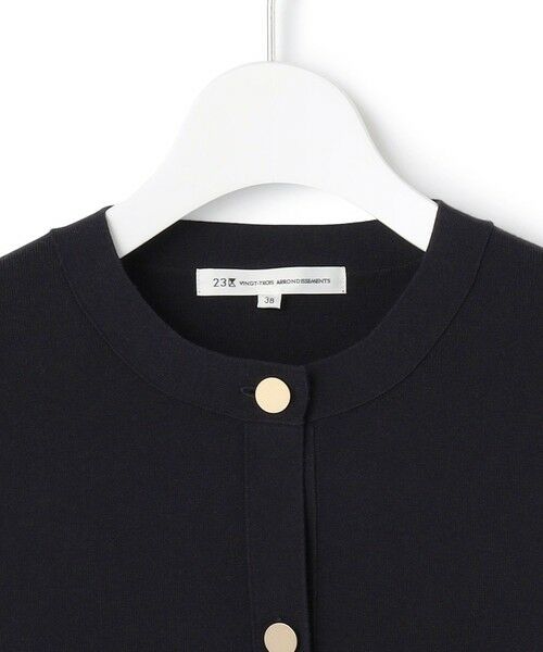 S size ONWARD(小さいサイズ) / エスサイズオンワード カーディガン・ボレロ | 【洗える】コンフォートストレッチ ニット カーディガン | 詳細14