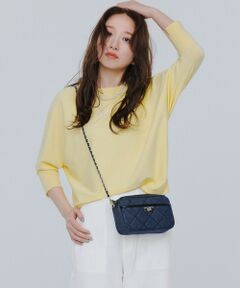 S size ONWARD(小さいサイズ) / エスサイズオンワード ニット・セーター | 【洗える】コンフォートストレッチ ドルマンスリーブ ニット