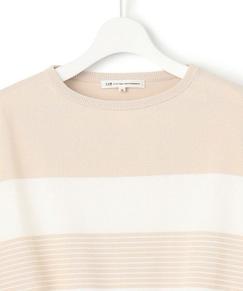 S size ONWARD(小さいサイズ) / エスサイズオンワード ニット・セーター | 【洗える】コットンポリエステルストレッチ ショート ニット | 詳細5