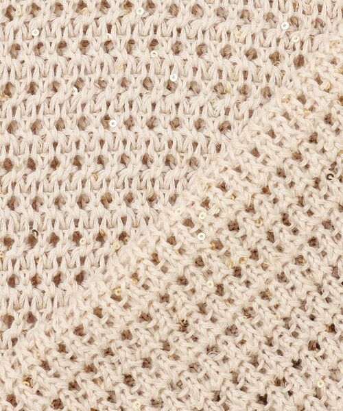 S size ONWARD(小さいサイズ) / エスサイズオンワード ニット・セーター | 【洗える】スパングル ボートネック ニット | 詳細16