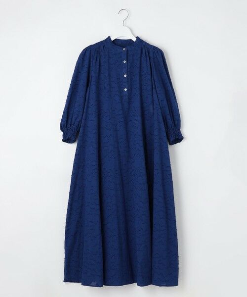 S size ONWARD(小さいサイズ) / エスサイズオンワード ロング・マキシ丈ワンピース | 【SLOW/一部店舗限定】コットンジャカード ワンピース | 詳細11