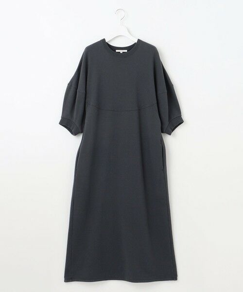 S size ONWARD(小さいサイズ) / エスサイズオンワード ロング・マキシ丈ワンピース | 【SLOW/一部店舗限定】ハイゲージテリー スウェット ワンピース | 詳細11