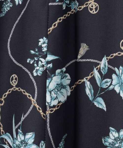 S size ONWARD(小さいサイズ) / エスサイズオンワード ロング・マキシ丈ワンピース | 【洗える】スカーフデザインプリント ワンピース | 詳細17