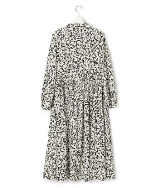 S size ONWARD(小さいサイズ) / エスサイズオンワード ロング・マキシ丈ワンピース | 【洗える】シャドーリーフプリント ワンピース | 詳細4