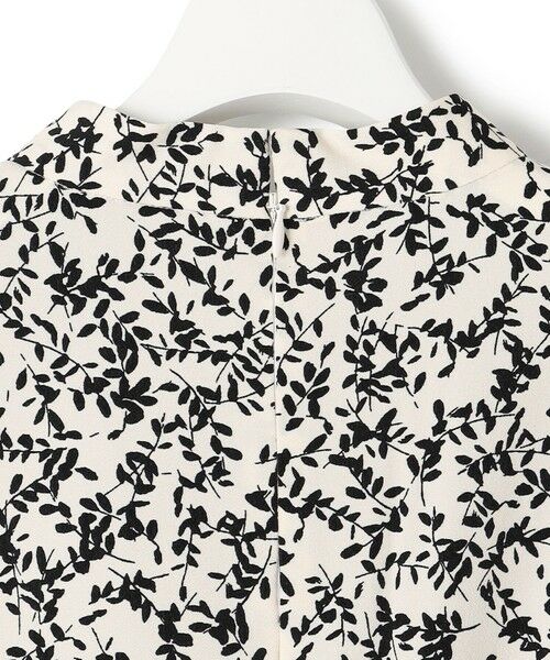 S size ONWARD(小さいサイズ) / エスサイズオンワード ロング・マキシ丈ワンピース | 【洗える】シャドーリーフプリント ワンピース | 詳細6