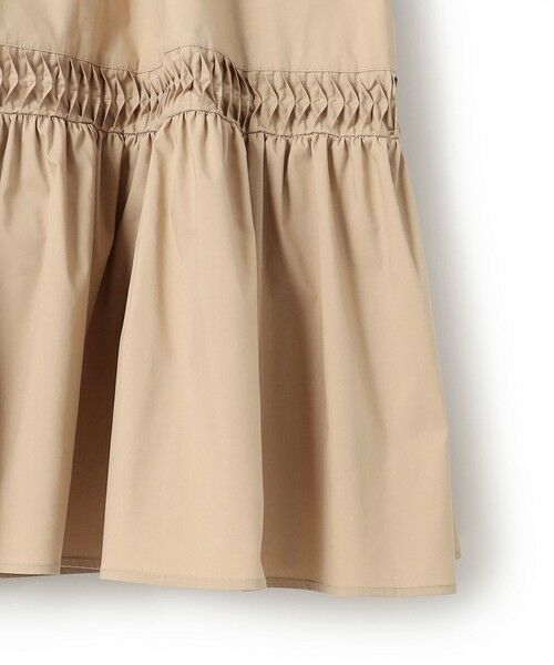 S size ONWARD(小さいサイズ) / エスサイズオンワード ドレス | 【洗える】コンパクトライトクロス ピンタック チュニックワンピース | 詳細10