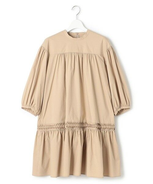 S size ONWARD(小さいサイズ) / エスサイズオンワード ドレス | 【洗える】コンパクトライトクロス ピンタック チュニックワンピース | 詳細5