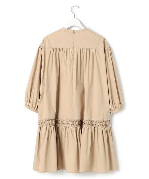 S size ONWARD(小さいサイズ) / エスサイズオンワード ドレス | 【洗える】コンパクトライトクロス ピンタック チュニックワンピース | 詳細6