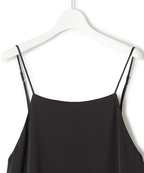 S size ONWARD(小さいサイズ) / エスサイズオンワード ロング・マキシ丈ワンピース | 【吸水速乾/防シワ/洗える】ジョーゼットサテン キャミソールワンピース | 詳細8