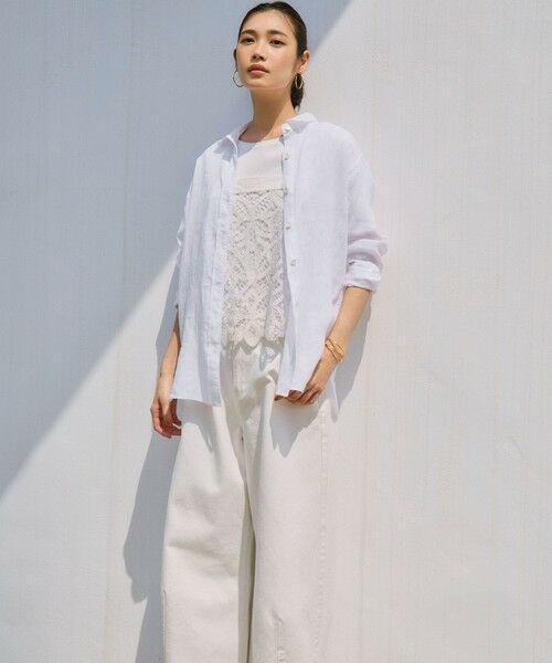 S size ONWARD(小さいサイズ) / エスサイズオンワード デニムパンツ | 【SLOW/一部店舗限定】LIGHT DENIM バレルワイド パンツ | 詳細4