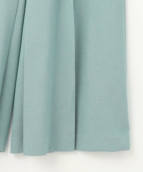 S size ONWARD(小さいサイズ) / エスサイズオンワード ショート・ハーフ・半端丈パンツ | 【セットアップ対応・接触冷感・洗える】リネンライクシンセティックキュロット パンツ | 詳細14