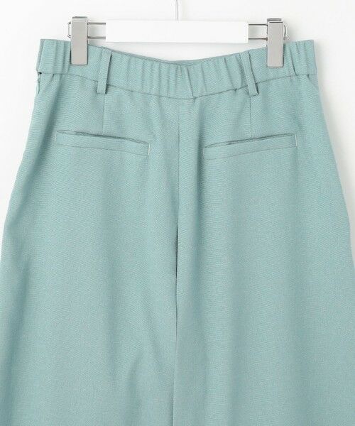S size ONWARD(小さいサイズ) / エスサイズオンワード ショート・ハーフ・半端丈パンツ | 【セットアップ対応・接触冷感・洗える】リネンライクシンセティックキュロット パンツ | 詳細17