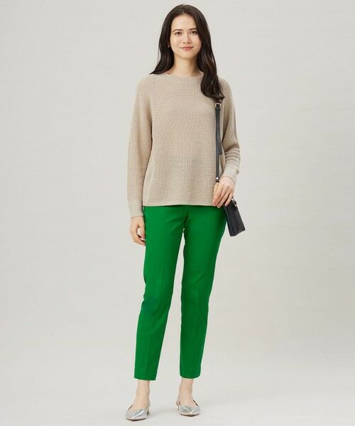 S size ONWARD(小さいサイズ) / エスサイズオンワード その他パンツ | 【カタログ掲載・定番人気・新色追加】コットンサテンテーパード パンツ | 詳細17