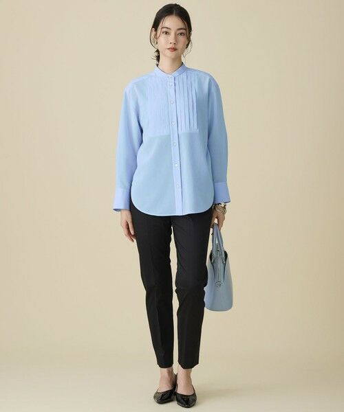 S size ONWARD(小さいサイズ) / エスサイズオンワード その他パンツ | 【カタログ掲載・定番人気・新色追加】コットンサテンテーパード パンツ | 詳細21