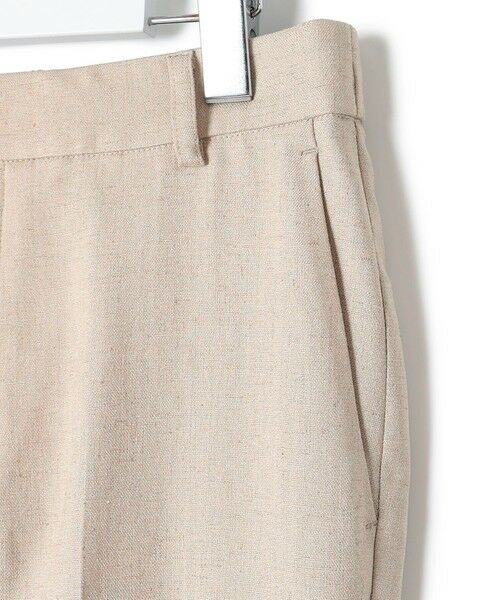 S size ONWARD(小さいサイズ) / エスサイズオンワード その他パンツ | 【セットアップ対応/防シワ性/洗える】アイアスマットストレッチ テーパード パンツ | 詳細9