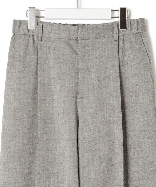 S size ONWARD(小さいサイズ) / エスサイズオンワード その他パンツ | 【セットアップ対応/洗える】スラブツイードストレッチ ワイド パンツ | 詳細11